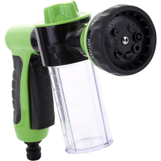 Schuimsproeier Tuinslang Schuimmondstuk Zeepdispenser Pistool groen