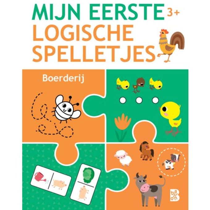 Mijn Eerste Logische Spelletjes / 3+ Boerderij - Logisch Denken