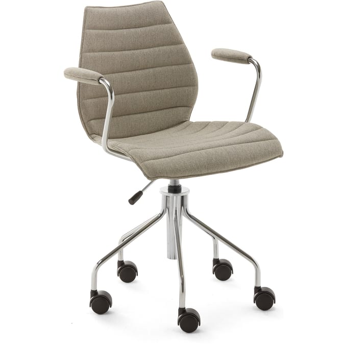 Kartell Maui Soft draaistoel - beige