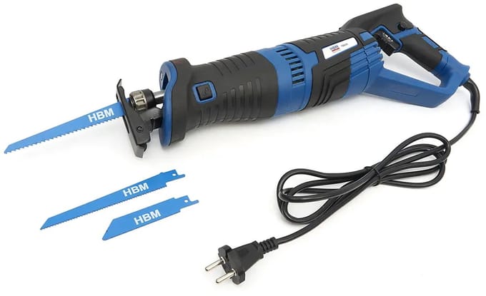 HBM 900 Watt Professionele Reciprozaag Inclusief 3 Zaagbladen