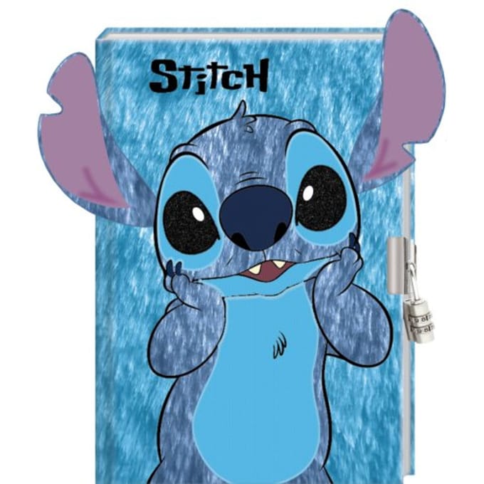 Stitch Pluche Dagboek met Cijferslot