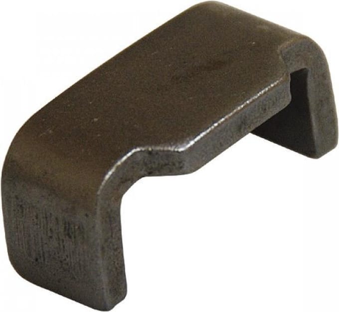 Tegenstuk spansluiting, grendel haak 25 x 45 mm, Tegen stuk lasbaar
