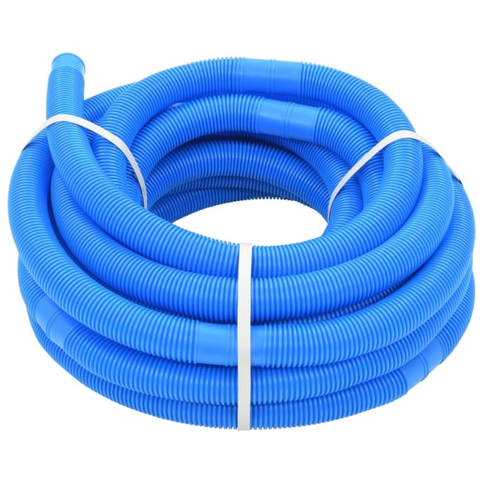 vidaXL - Zwembadslang - 32 - mm - 15,4 - m - blauw
