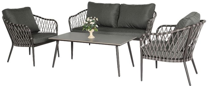 Oosterik home - Loungeset San Leo Verucchio Grey