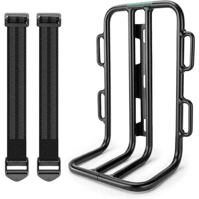 Rockbros 33210010001 front bicycle shelf for bicycle fork - black