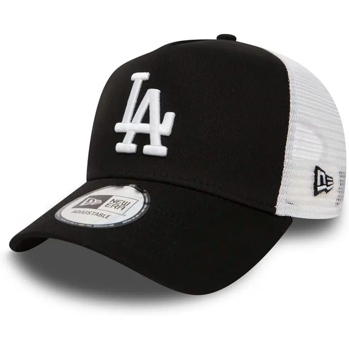 New Era Clean Trucker - Los Angeles Dodgers Cap - Black