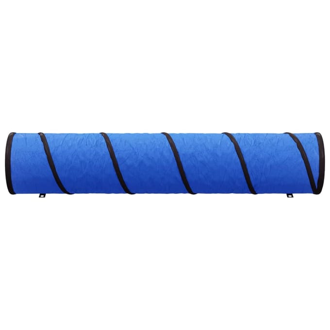 vidaXL Hondentunnel Ø 40 x 200 cm polyester blauw