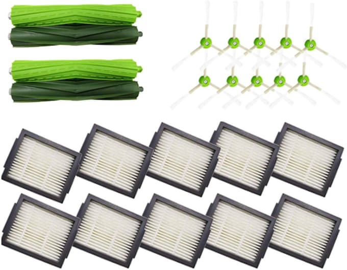 Accessoires Geschikt voor iRobot Roomba stofzuigrobot 24 stuks