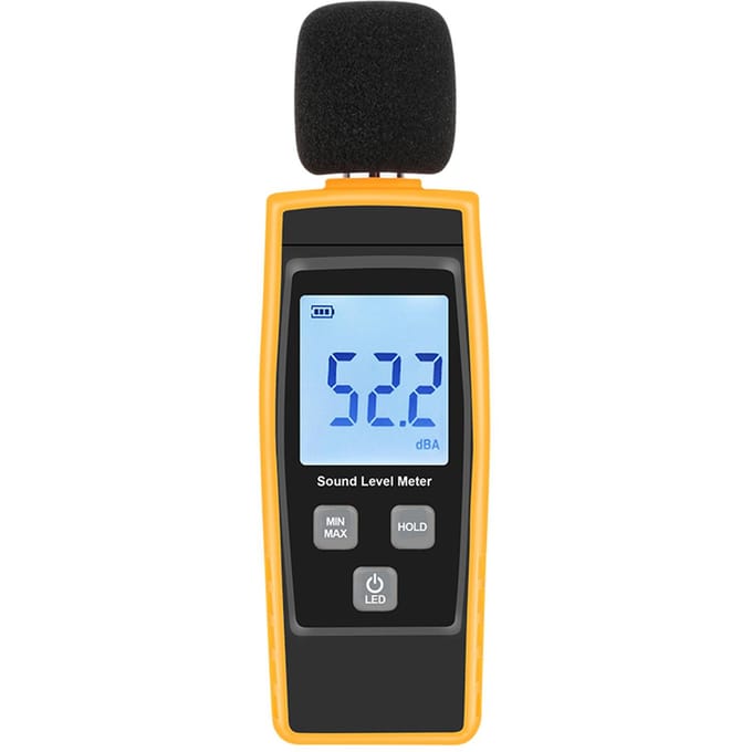 LCD Digitale Geluidsniveaumeter DB Meters 30-130dBA Geluidsvolume Meetinstrument Decibel Monitoring
