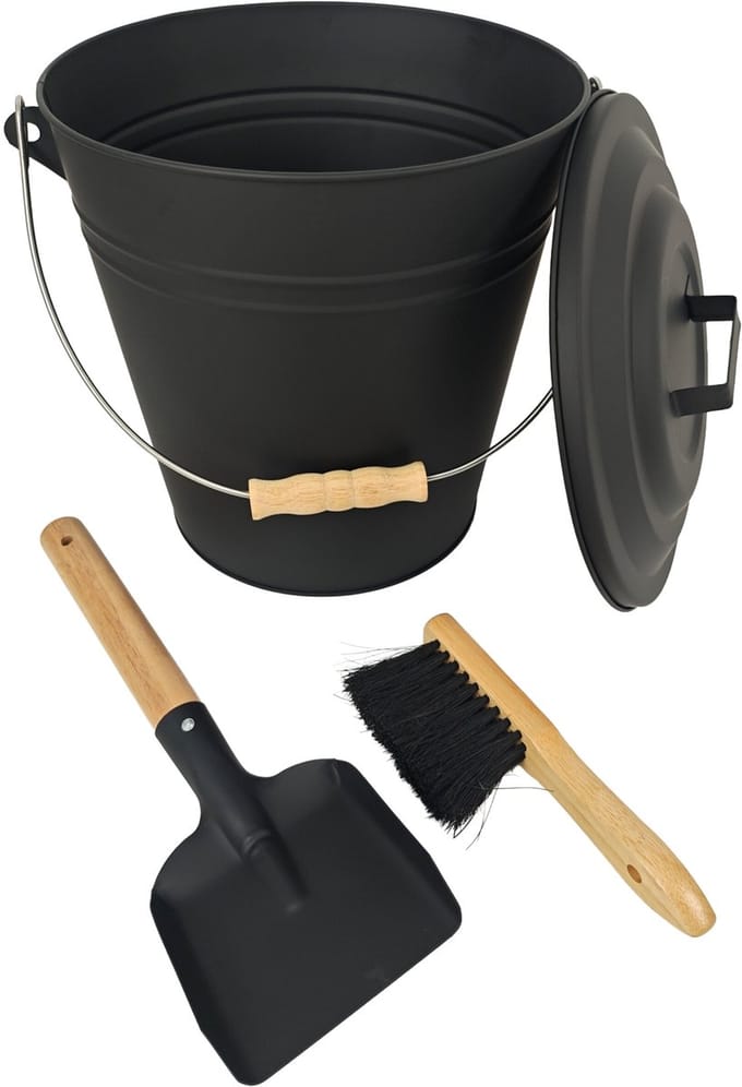 Asemmer - 15 liter - met stoffer en blik