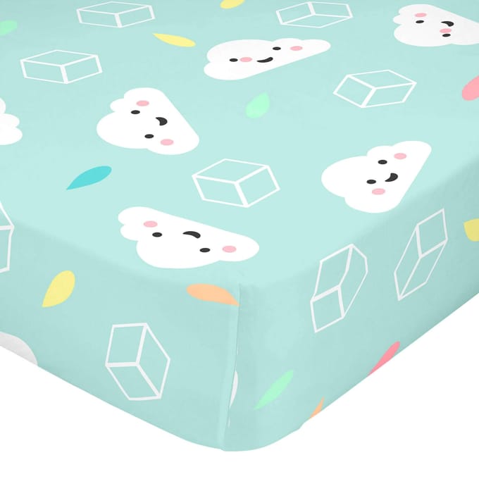 Kinderhoeslaken Rainbow | Happynois