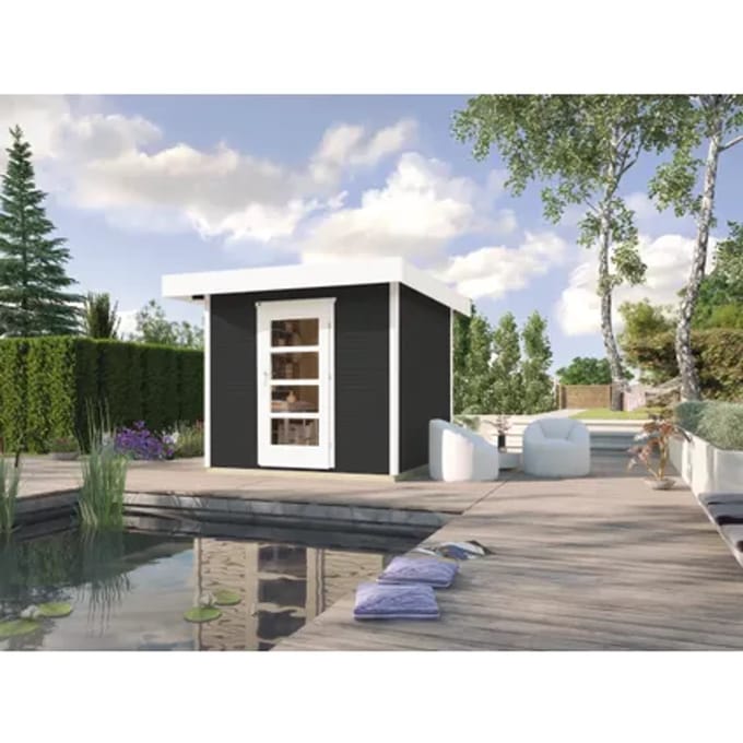 Weka Tuinhuis 172 - Antraciet - 205x211cm