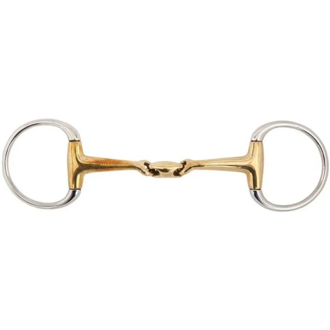BR DUBBEL GEBROKEN BUSTRENS SOFT CONTACT GEBOGEN MONDSTUK 14 MM