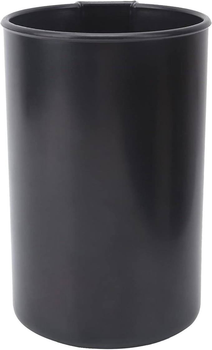 Golfkar Accessoire - Zandfles Houder - Onderhoud Golfbaan - Universele Pasvorm - 10 cm Diameter - Zwart