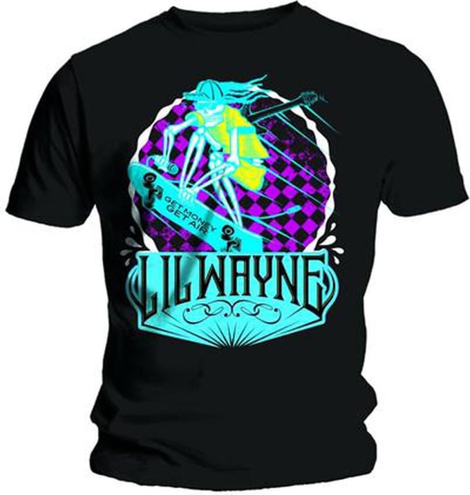 Lil Wayne - Get Money Heren T-shirt - 2XL - Zwart