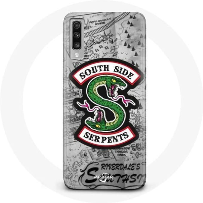 Samsung Galaxy A70 hoesje Riverdale zuidzijde slangenlogo