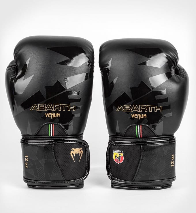 Venum X Abarth #1 - Bokshandschoenen - Black/Gold - 10 Oz