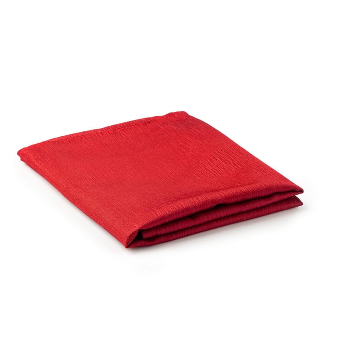 SHIMMER - tafelkleed 140x240 cm - Scarlet Sage - rood