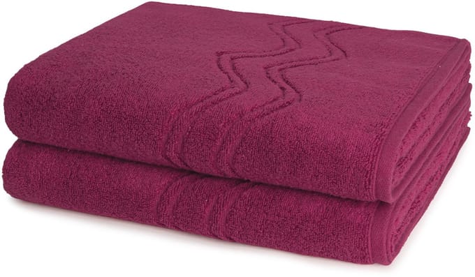 Ross Dames en Heren 2 X douchedoek - Als set Cashmere feeling