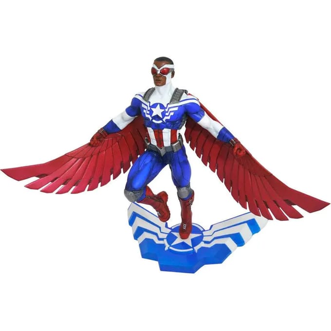 Beeldje Diamond Select Toys Marvel Captain America Wilson Diorama