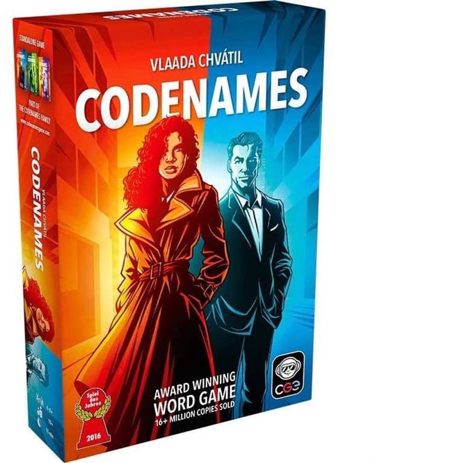 Codenames Vernieuwde Editie Partyspel - EN