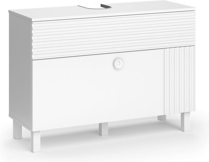 Vicco Sola Wastafelonderkast – 100.2 x 72.4 cm met 2 laden Wit
