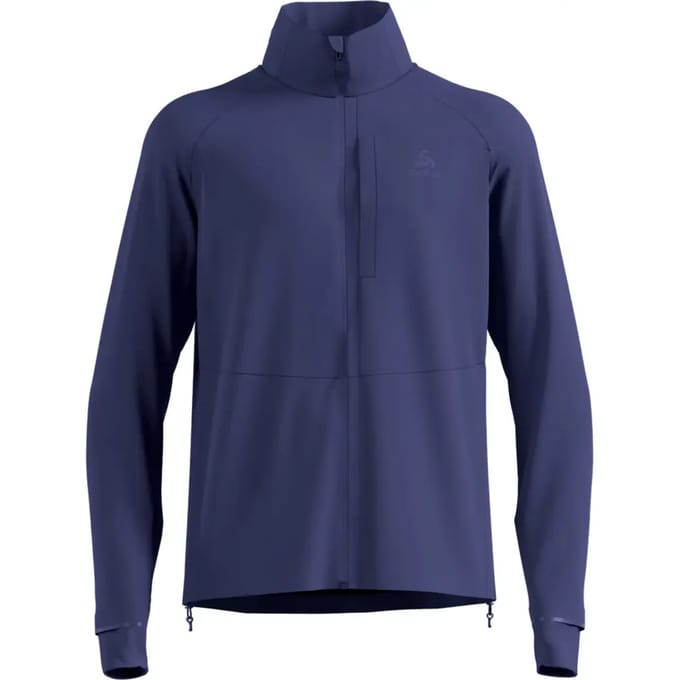 Odlo Zeroweight Pro Warm Hardloopjas Heren-Blauw