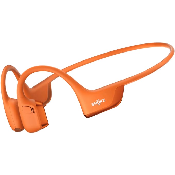 Shokz OpenRun Pro 2 Open-ear Sporthoofdtelefoon - Bone Conduction - IP55 water- en zweetbestendigheid - 12 uur batterij - Oranje