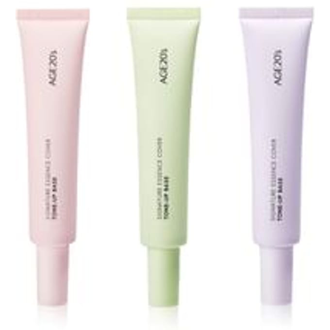 AGE20'S - Signature Essence Cover Tone-up Base - 3 Colors #02 Green