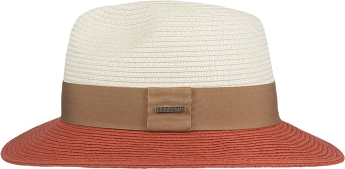 Hatland - Dawn - Toyo hoed - Oranje - Maat S - Unisex