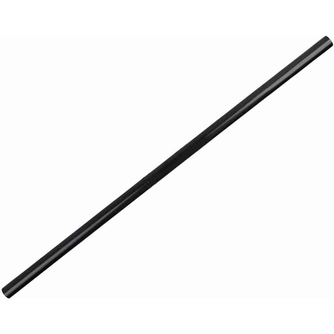 22MM Motorfiets Retro Plat Stuur Recht Stuur Zwart zwart