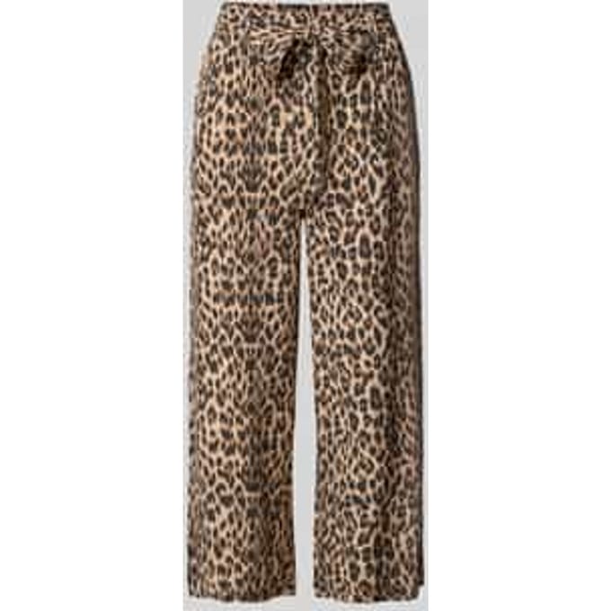 regular fit culotte van zuivere viscose model 'NOVA'