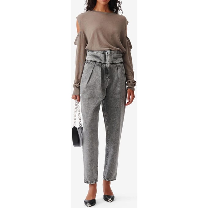 IRO Paris Emini Trouser Snow Black Taglia: 32 | Pantaloni da completo Outlet | Donna | Nero