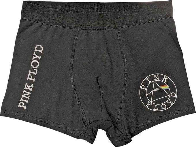 Pink Floyd - Circle Logo Boxershorts - L - Zwart