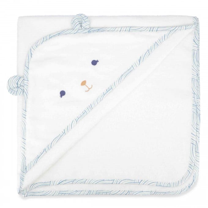 Kaloo Petit Calme - Babygechenkset - Badcape en borstel