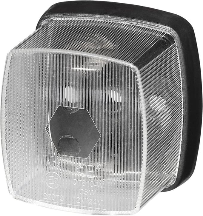 ProPlus Compacte zijlamp - wit - 65 x 60 mm - E9-gekeurd - 12V & 24V