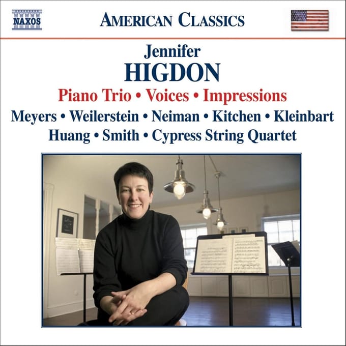 Adam Neiman, Cypres String Quartet - Higdon: Piano Trio | Voices | Impressions (CD)