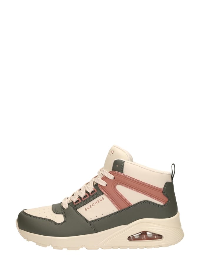 Skechers UNO-HIGH REGARDS Dames Sneakers - Naturel
