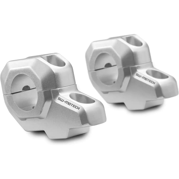 Motorfiets stuurverlengingen met offset ⌀ 28 mm h30 mm.22 mm offset SW-Motech