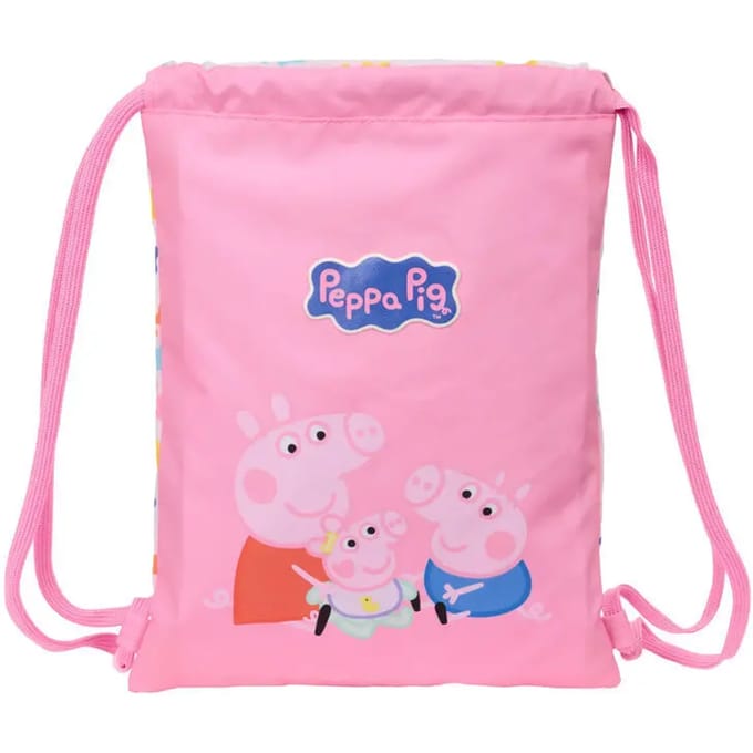 Meisjestas met koord Safta Peppa Pig Babby Pig