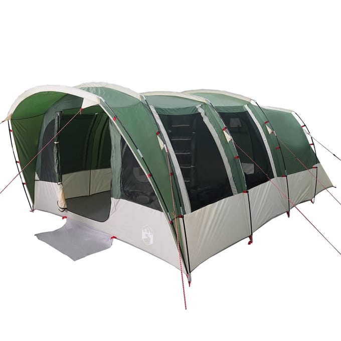 vidaXL - Tunneltent - 8-persoons - waterdicht - groen