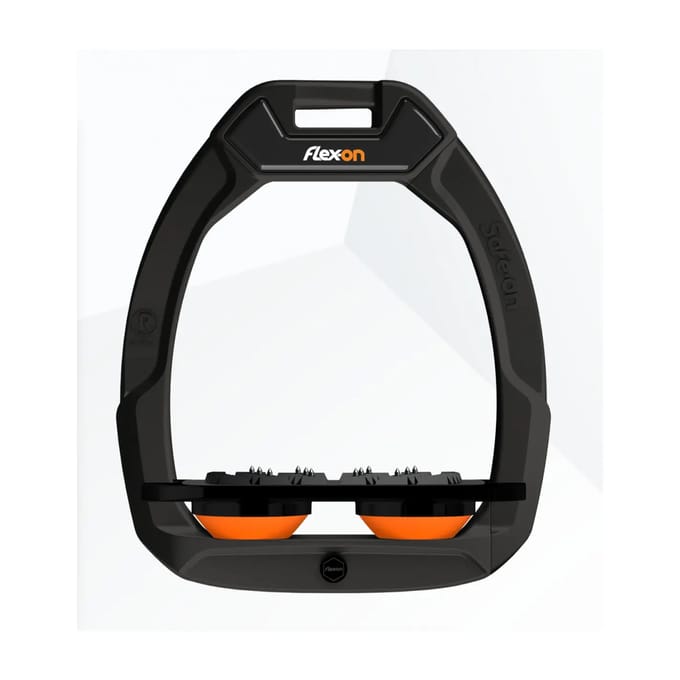 Zwarte/Grijze/Oranje Ultra Grip Veiligheidssporen Flex-On Safe-On