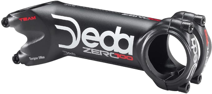 Deda Stuurpen Zero100 Team 100mm Zwart
