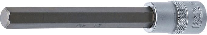 BGS Dopsleutelbit lengte 140 mm 1/2 INBUS 12 mm