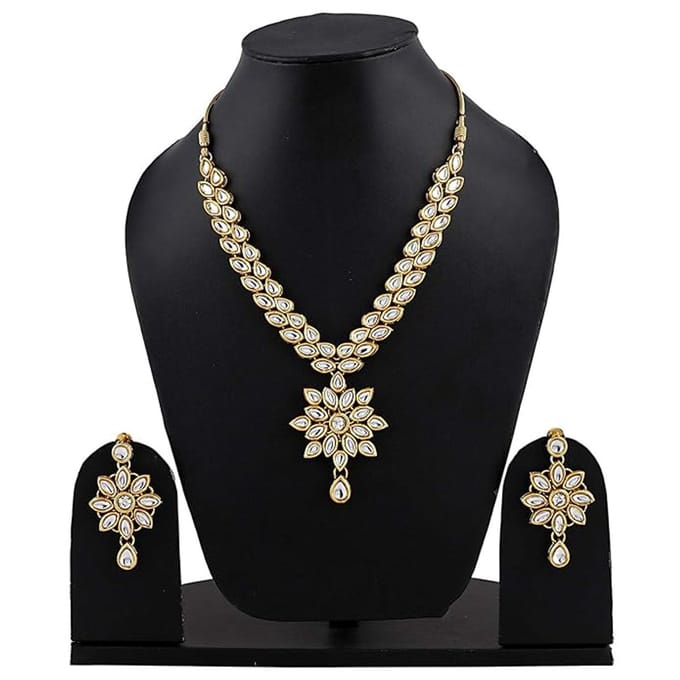 N3 Collecties Elegante vergulde traditionele sieraden set voor dames