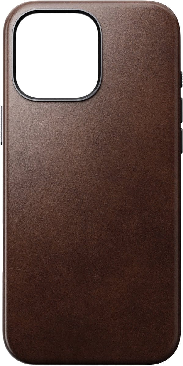 Nomad Traditional Leather Case - iPhone 16 Pro Max | Horween - Bruin