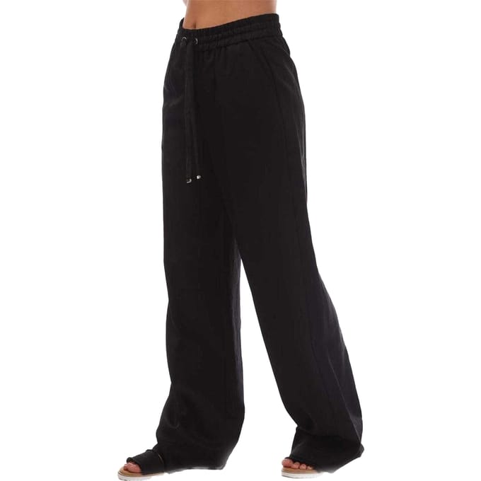 Boss Dames/Dames Relaxed Fit Broek (Zwart)