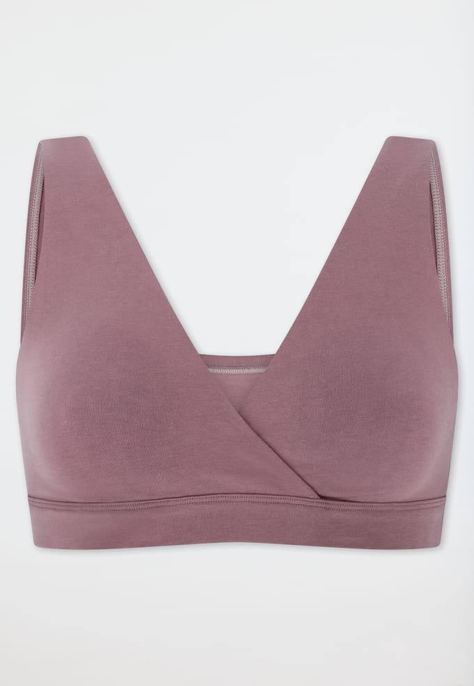 Bustier zwangerschapslingerie mauve - Unique Maternity 40