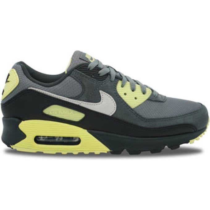 Lage Sneakers Nike Air Max 90 Smoke Grey Light Lemon Twist