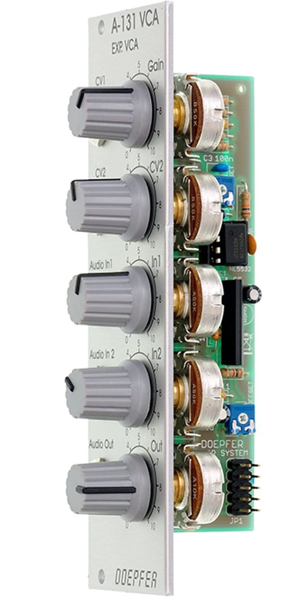 Doepfer A-131 Voltage Control. Amp (VCA) log - VCA modular synthesizer